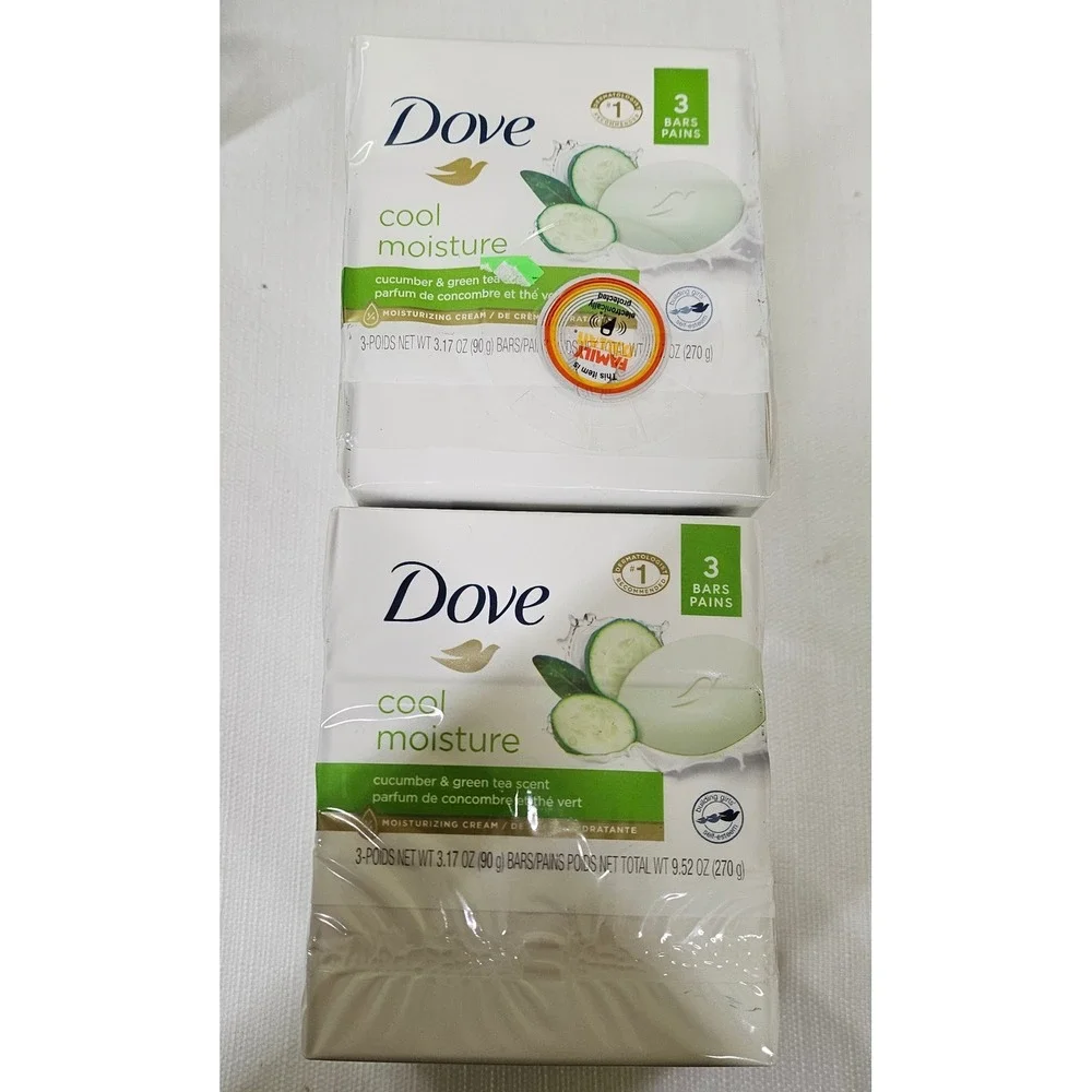 Dove packs bars